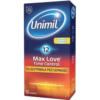 Unimil Max Love Time Control 12 pack
