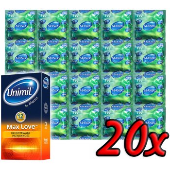 Unimil Max Love Time Control 20 pack
