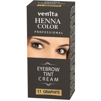 Venita Henna Profesional krémová barva na obočí Grafitová 15 ml