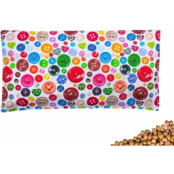 VFstyle nahřívací polštářek s třešňovými peckami 30x15 cm Buttons