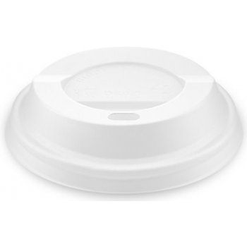 Víčko vypouklé bílé BIO pro kelím průměr 80mm 100026044