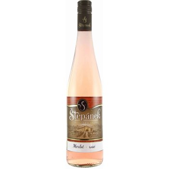Vinařství Štěpánek Merlot rosé Výběr z hroznů 2022 0,75 l