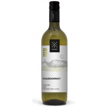 Vinařství Tichý Chardonnay 2022 pozdní sběr 0,75 l