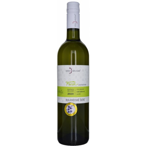 Víno Hruška Rulandské šedé Fresh 2020 0,75 l
