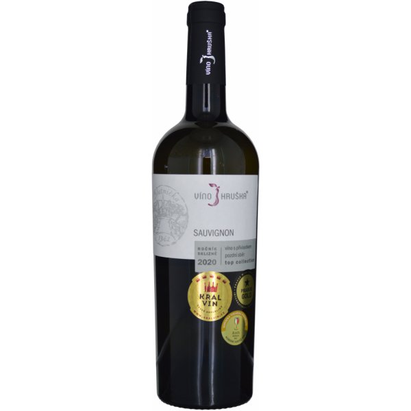 Víno Hruška Sauvignon Top collection suché 2021 0,75 l