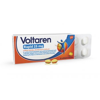 VOLTAREN RAPID POR 25MG CPS MOL 10 I