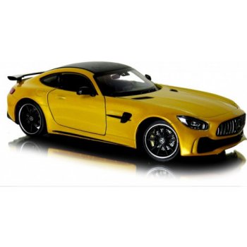 Welly Mercedes AMG GT R žlutá 1:24