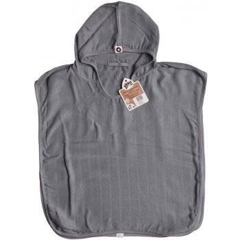 XKKO BMB Bambusové mušelínové pončo Silver 1