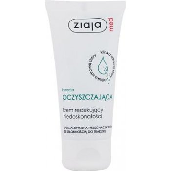 Ziaja Med Antibacterial Care lehký pleťový krém proti akné regulující tvorbu kožního mazu 50 ml