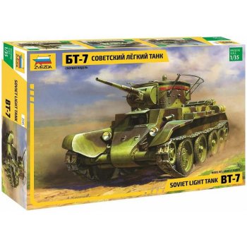 Zvezda Model Kit tank 3545 BT-7 Soviet Tank 1:35