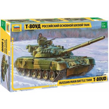 ZVEZDA Russian Model Kit tank 3591 Main Battle Tank T-80UD 32-3591 1:35