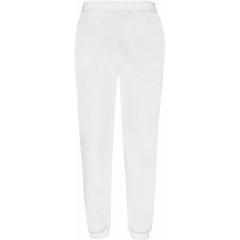Fruit of the Loom pánské tepláky Classic Elasticated Cuff Jog Pants 64026 bílá
