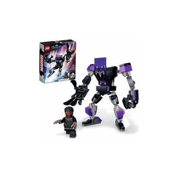 LEGO® Super Heroes 76204 Black Pantherovo robotické brnění, 124 dílků