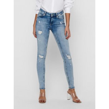 Only dámské džíny ONLBLUSH LIFE Skinny Fit 15223417 Light Blue denim