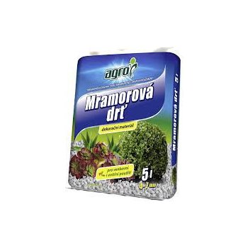 Agro Mramorová drť 4-7 mm 5 L