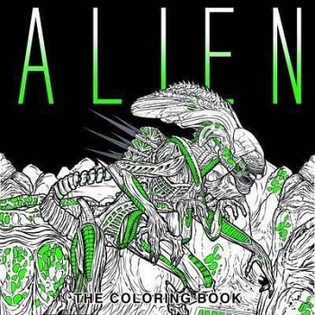 Alien antistresové omalovánky Titan books