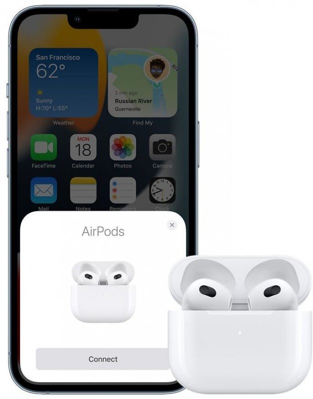 Hodnocení Apple AirPods 2022 s lighting nabíjecím pouzdrem MPNY3ZM/A