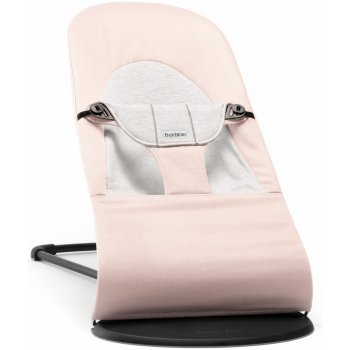 BabyBjörn Balance Soft Jersey světle růžová šedá