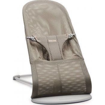 BabyBjörn Bouncer Bliss šedá mesh