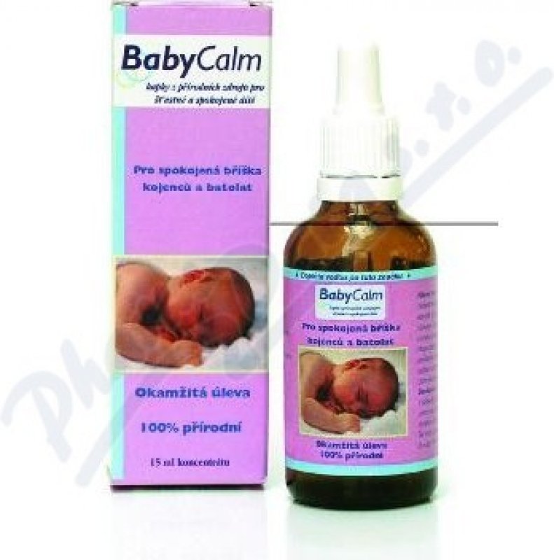 Pohled na BabyCalm koncentrátu 15 ml