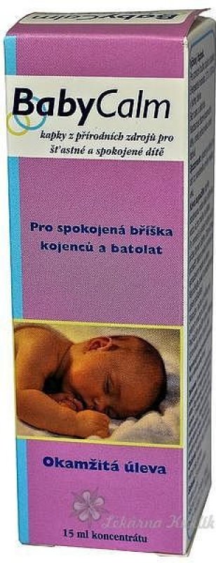 Analýza BabyCalm koncentrátu 15 ml