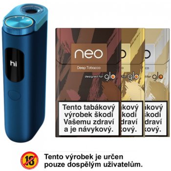 British American Tobacco glo™ Hyper PRO + 3x NEO náplně Černá