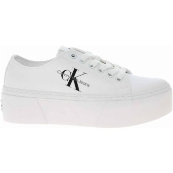 Calvin Klein Jeans tenisky Cupsole Low Txt YW0YW01033 bílá