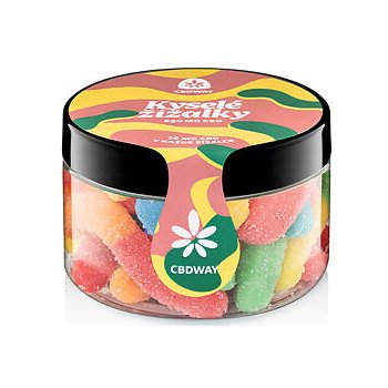 CBD WAY Kyselé žížalky 250 mg 100 g