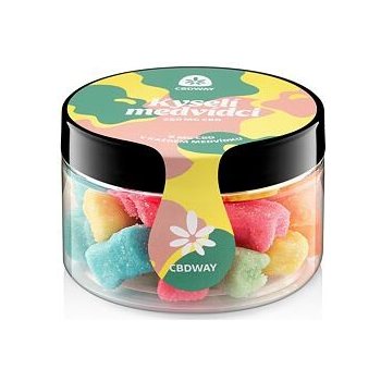 CBD WAY Kyselí medvídci 250 mg 100 g