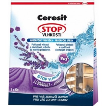 Ceresit Stop vlhkosti Absorpční sáčky 2 x 50 g levandule