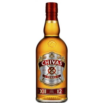 Chivas Regal 12y 40% 0,7 l (dárkové balení 2 sklenice)