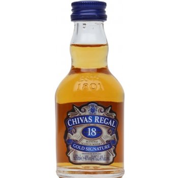Chivas Regal 18y 40% 0,05 l (holá láhev)