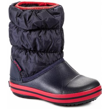 Crocs Winter Puff Boot Kids Dětské sněhule modrá