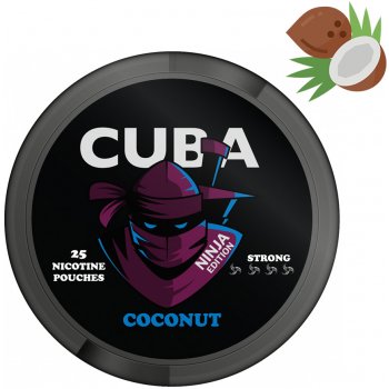 Cuba ninja edition kokos 30 mg/g 25 sáčků