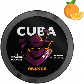 Cuba ninja edition pomeranč 30 mg/g 25 sáčků