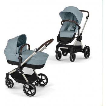 Cybex Eos Lux Taupe Sky Blue 2023