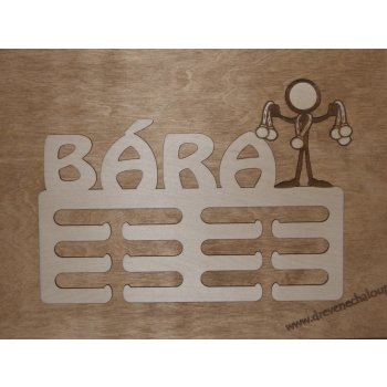 DCH Věšák na medaile univerzální Medailový panák 30x20 cm