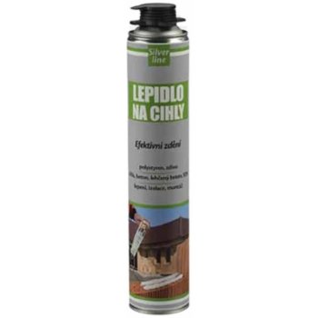 Den Braven SL Lepidlo na cihly 750 ml pistolová dóza - žlutá