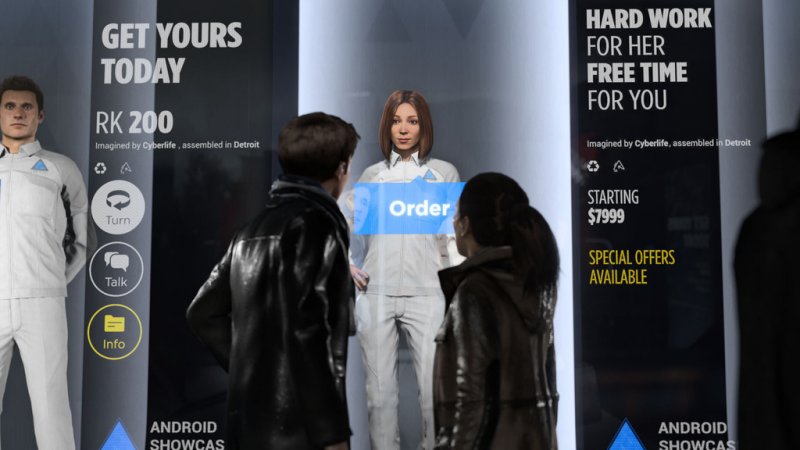 Pozorování Detroit: Become Human