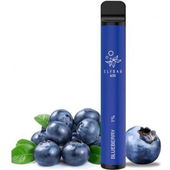 Elf Bar 600 Blueberry 10 mg 600 potáhnutí 1 ks