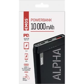 Emos Alpha2 20 20000 mAh černá