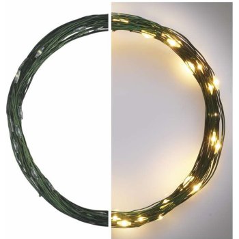 Emos D3AW03 LED řetěz nano zelený teplá bílá 4m