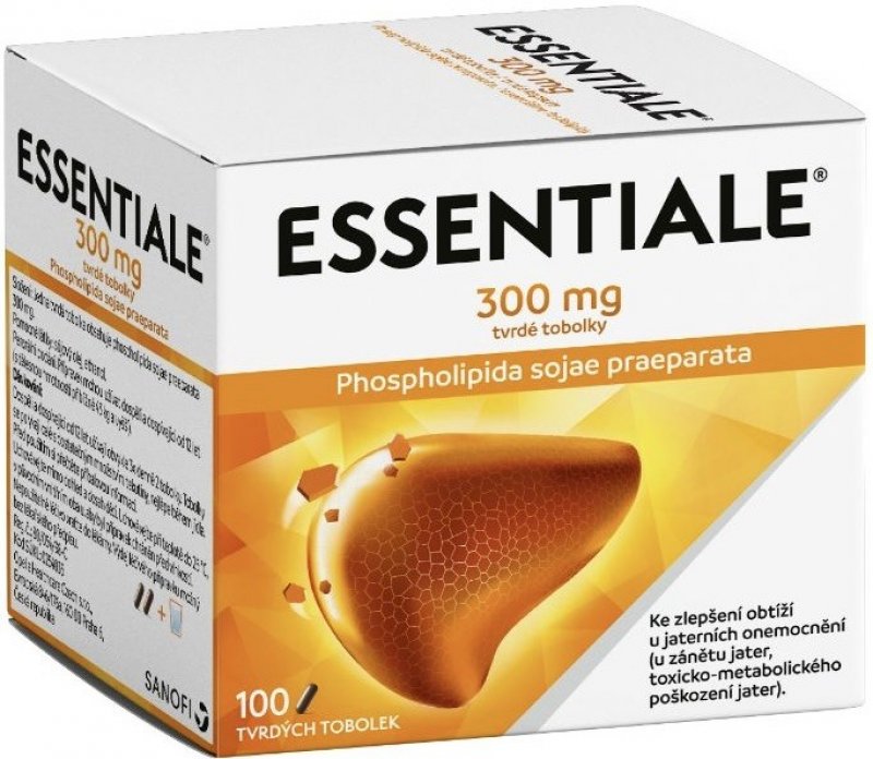 Zkušenost s ESSENTIALE POR 300MG CPS DUR 100