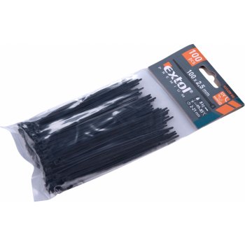EXTOL Premium 8856152 Stahovací pásky 100x2,5 mm 100 ks