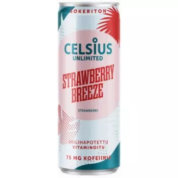 Fast CELSIUS ENERGETICKÝ NÁPOJ STRAWBERRY BREEZE 355 ml