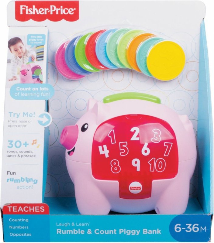 Podívejte se na Fisher Price Prasátko kasička CZ GJC70