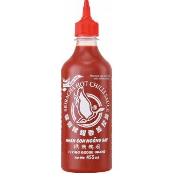 FLYING GOOSE Sriracha chilli omáčka extra pálivá 455 ml