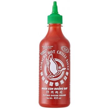 Flying Goose Sriracha chilli omáčka s extra koriandrem 455 ml