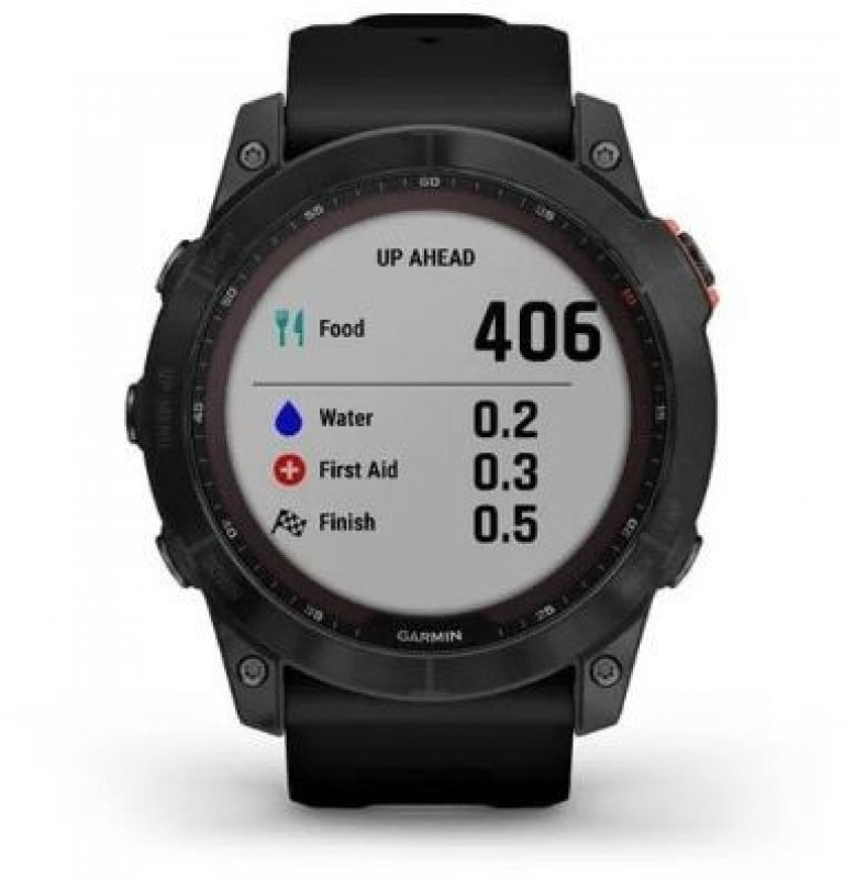 Pohled na Garmin fenix 7X Solar