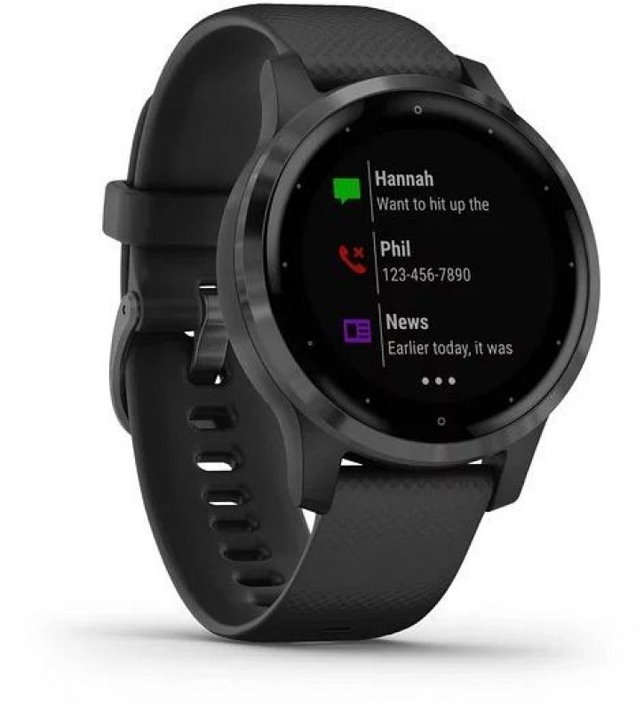 Pohled na Garmin vívoactive 4S
